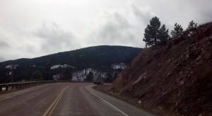 "Scenic" drive, if you can peel your eyes from the road.