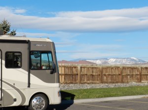 Pretty nice view for a Walmart parking lot