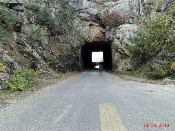 One of the scary tunnels