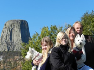 Us at Devil's Tower