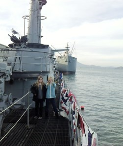 Watch out for the Liberty ship behind you!